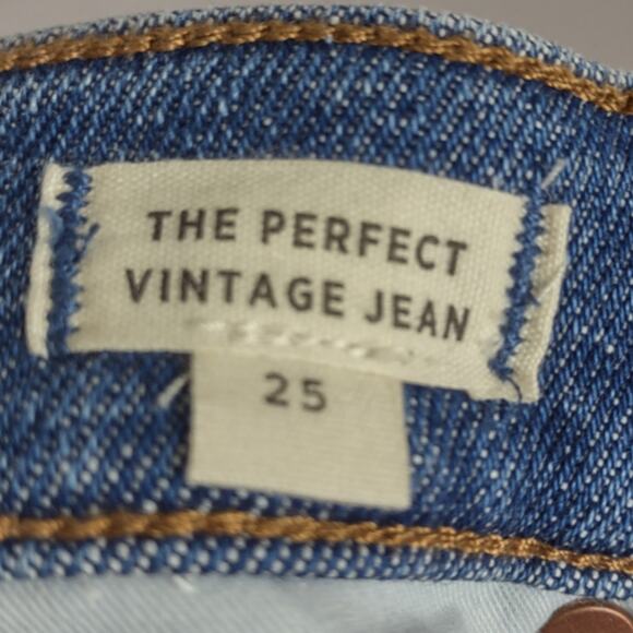 Madewell The Perfect Vintage Jean in Melgrove Wash Size 25 - Picture 5 of 16